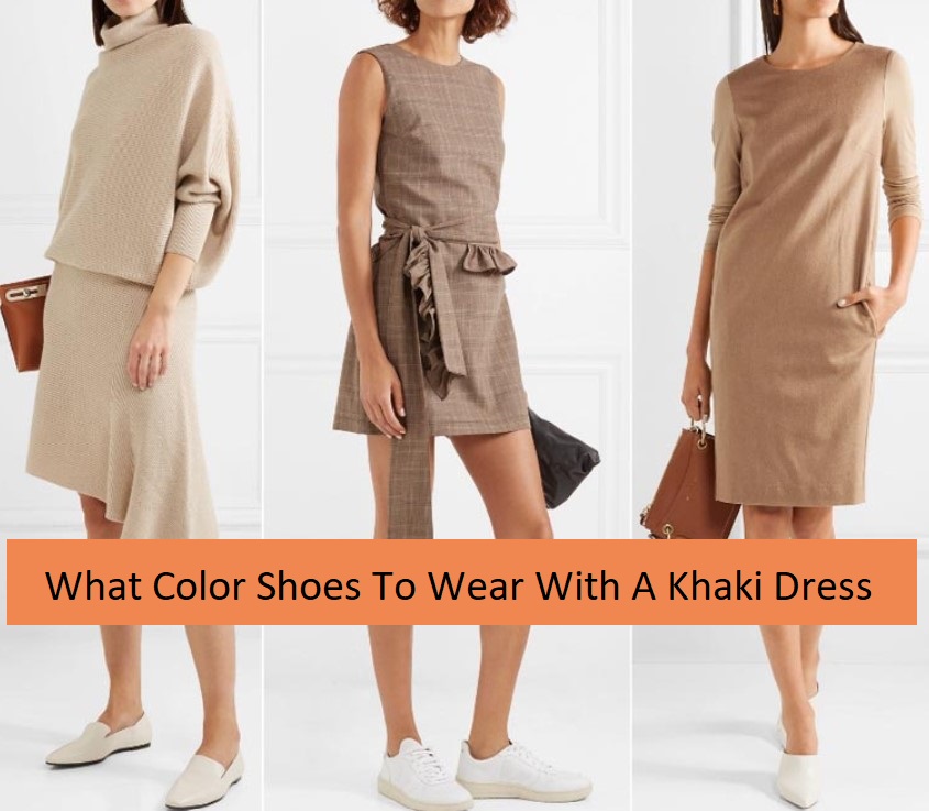 What Color Shoes To Wear With A Khaki Dress – 10 Khaki Dress Outfit Pro Max Ideas!