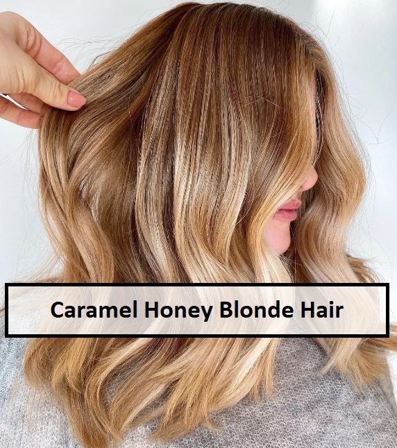 Caramel Honey Blonde Hair